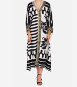 ILK_07 Mid-length Kaftan Dress - Image 4